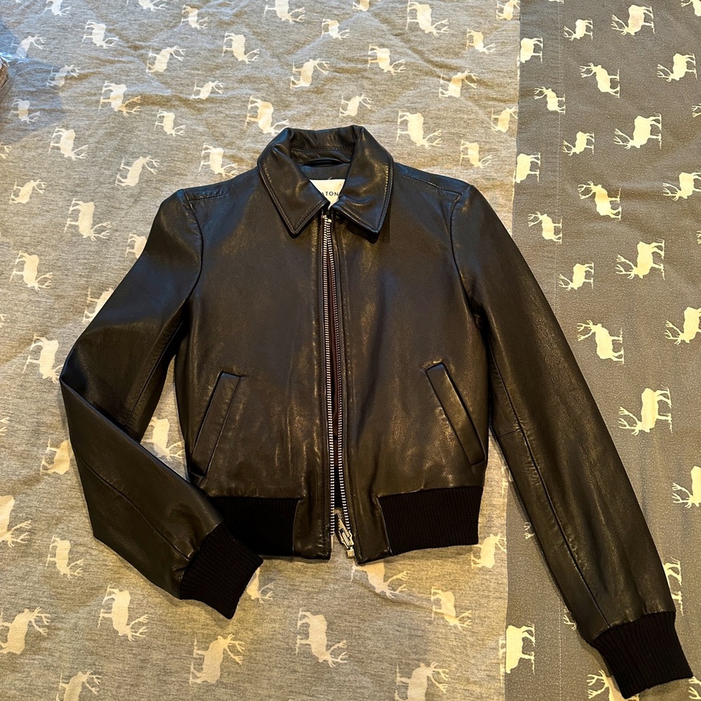 Babaton Black Leather Jacket